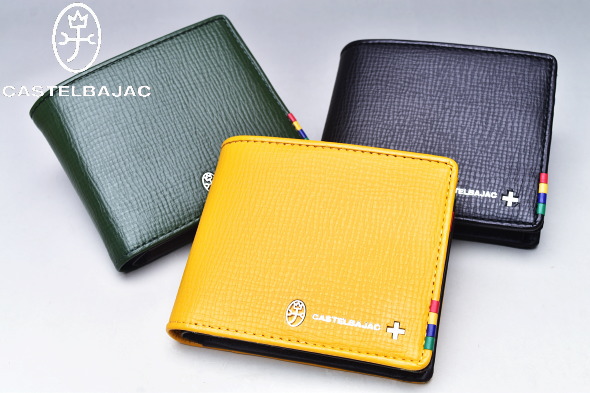 カステルバジャック CASTELBAJAC イケテイ プレス小物 二つ折り財布