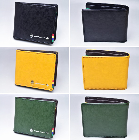 カステルバジャック CASTELBAJAC イケテイ プレス小物 二つ折り財布 財布