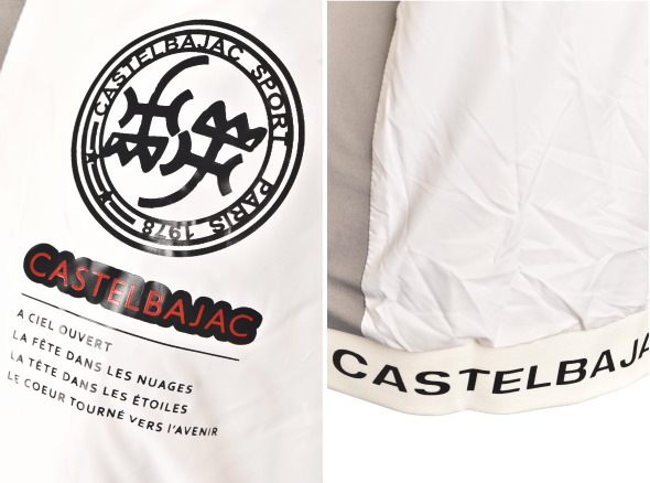 50％OFFセール！ カステルバジャック スポーツ ゴルフ CASTELBAJAC 秋冬アイテム レディース フーディー異素材使いブルゾン 服 ゴルフウェア アウトレット_5