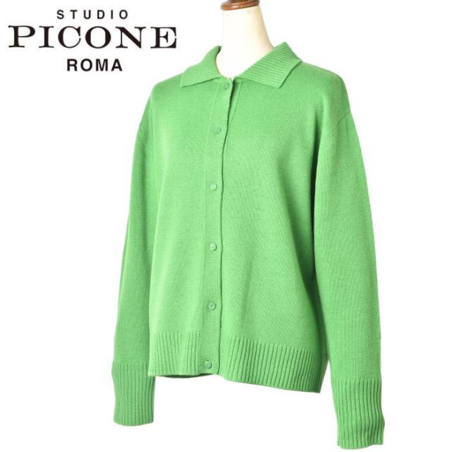 40％OFFセール！ スタジオ ピッコーネ STUDIO PICONE ROMA 2025秋冬新作 レディース ニットカーディガン アウトレット