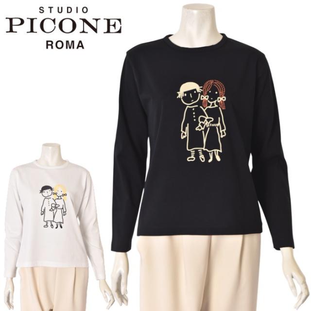 スタジオ ピッコーネ STUDIO PICONE ROMA 2026秋冬新作 レディース 長袖プルオーバー 長袖Tシャツ 20,592円