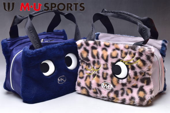 30％OFFセール！MUスポーツ M・U SPORTS ゴルフ 2024秋冬新作 レディース 保冷カートポーチ