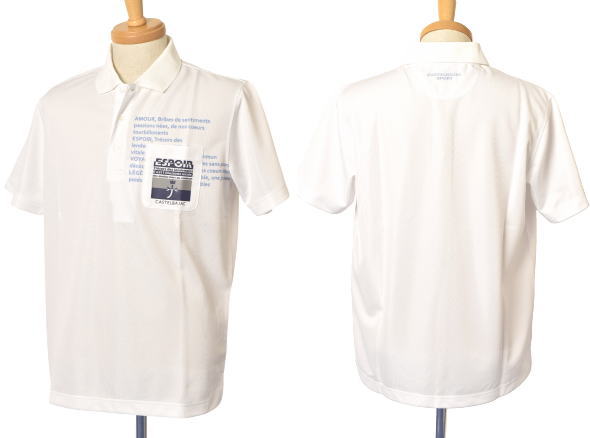 50％OFFセール！ カステルバジャック スポーツ ゴルフ CASTELBAJAC 2025春夏新作 メンズ 半袖ポロシャツ 服 ゴルフウェア アウトレット_2