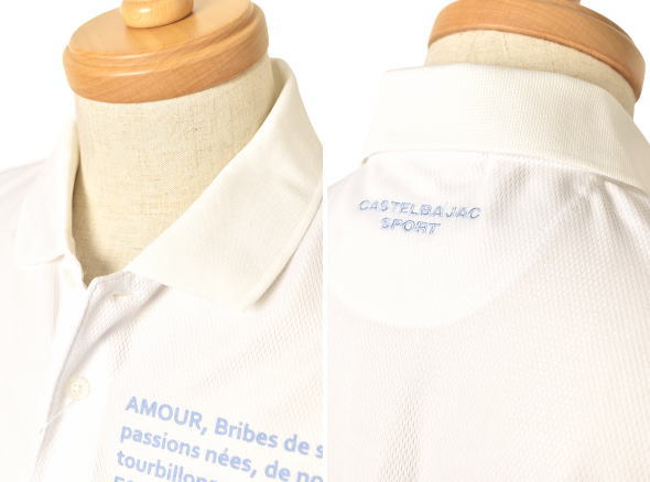 50％OFFセール！ カステルバジャック スポーツ ゴルフ CASTELBAJAC 2025春夏新作 メンズ 半袖ポロシャツ 服 ゴルフウェア アウトレット_4