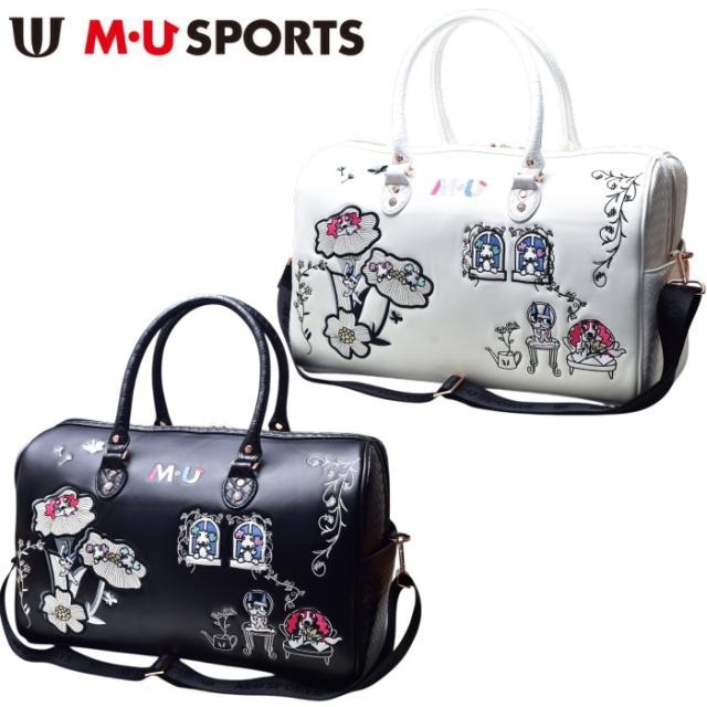 MUスポーツ M・U SPORTS ゴルフ 2025春夏新作 レディース ボストンバッグ 30周年 数量限定