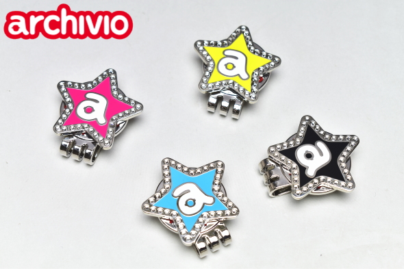 アルチビオ archivio ゴルフ 2023秋冬新作 レディース マグネットマーカー＆クリップの通販は