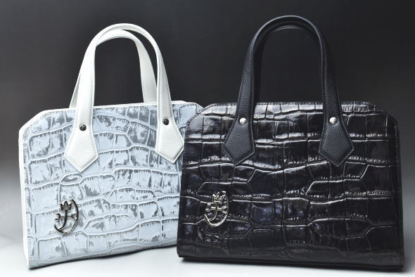 カステルバジャック レザーミニブリーフバッグ ジプス クロコ CASTELBAJAC（カステルバジャック） Gypse ジプス ミニブリーフケース