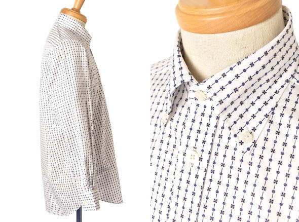 50％OFFセール！ミラショーン スポーツ ゴルフ mila schon sports 2025春夏新作 メンズ 長袖ボタンダウンシャツ 服 ゴルフウェア アウトレット_2