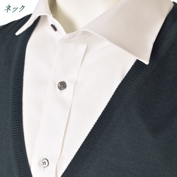 ベスト Vネックニットベスト メンズ S-M-L-2L トップス レセント LeCENT 送料無料 日本製 ウール100％ メリノウール スーパー140