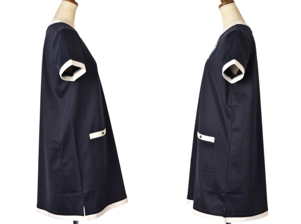 40％OFFセール！ ピッコーネ クラブ PICONE CLUB ゴルフ 2025春夏新作 レディース ノーカラー半袖プルオーバー 半袖チュニック 服 ゴルフウェア アウトレット 40％OFFセール！ ピッコーネ クラブ PICONE CLUB ゴルフ 2025春夏新作