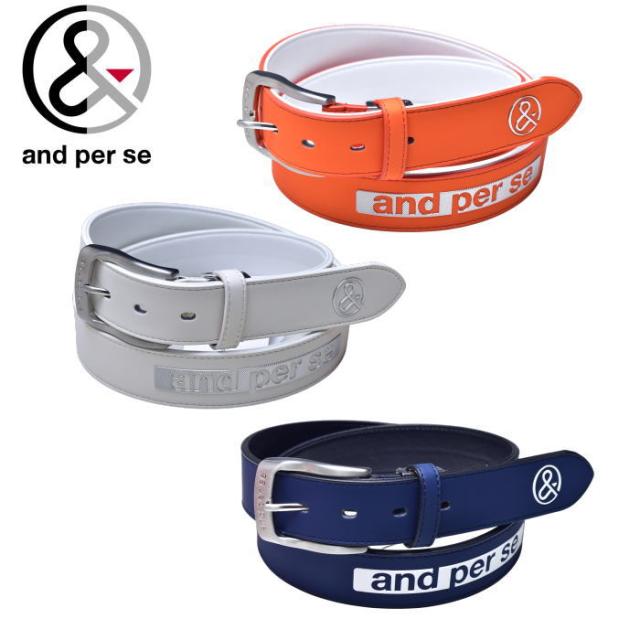 アンパスィ and per se ゴルフ 2025秋冬新作 メンズ ベルト