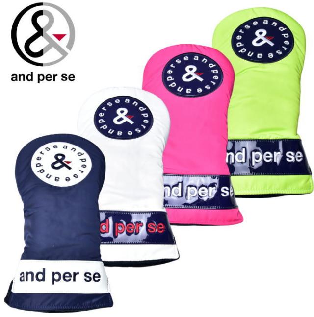 アンパスィ and per se ゴルフ 2025春夏新作 ユニセックス メンズ レディース ドライバーヘッドカバー