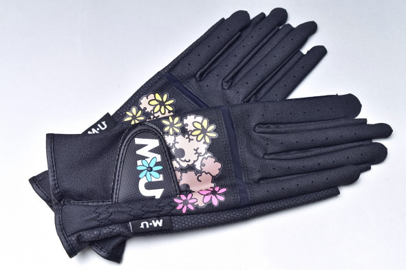 MUスポーツ M・U SPORTS ゴルフ 2025秋冬新作 レディース 指先なし両手グローブ