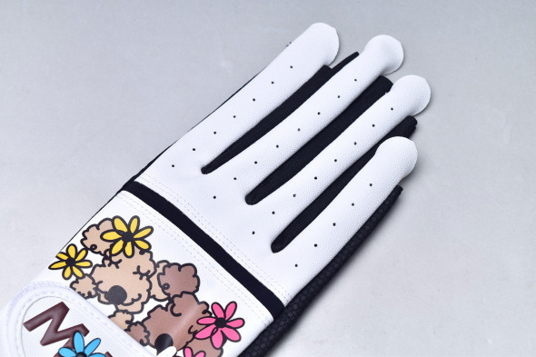 MUスポーツ M・U SPORTS ゴルフ 2025秋冬新作 レディース 指先なし両手グローブ