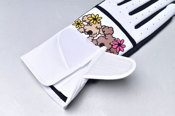 MUスポーツ M・U SPORTS ゴルフ 2025秋冬新作 レディース 指先なし両手グローブ