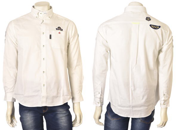 シナコバ SINACOVA 2025秋冬新作 メンズ 長袖ボタンダウンシャツ