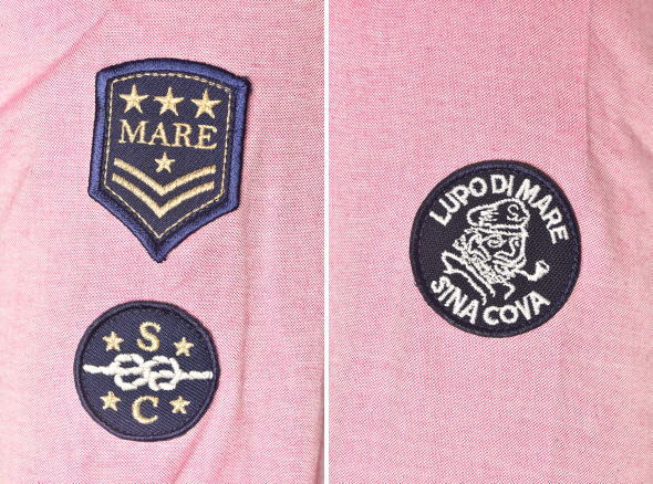 シナコバ SINACOVA 2025秋冬新作 メンズ 長袖ボタンダウンシャツ