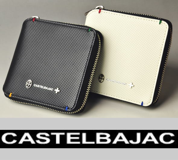 カステルバジャック CASTELBAJAC イケテイ トルク ラウンドファスナー二つ折財布