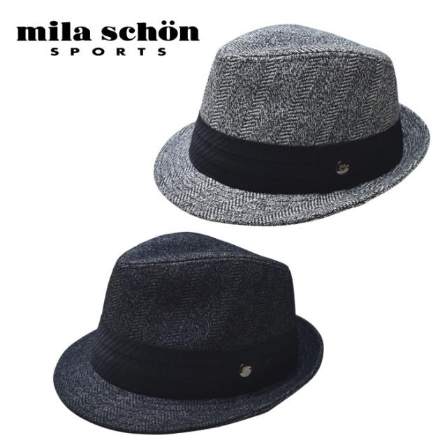 ミラショーン スポーツ ゴルフ mila schon sports 2025秋冬新作 メンズ 中折れハット