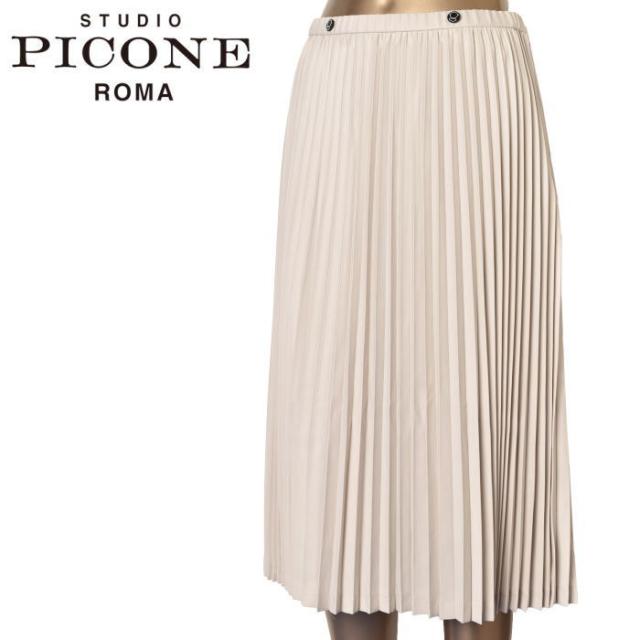 40％OFFセール！スタジオ ピッコーネ STUDIO PICONE ROMA 2024秋冬新作 レディース プリーツスカート
