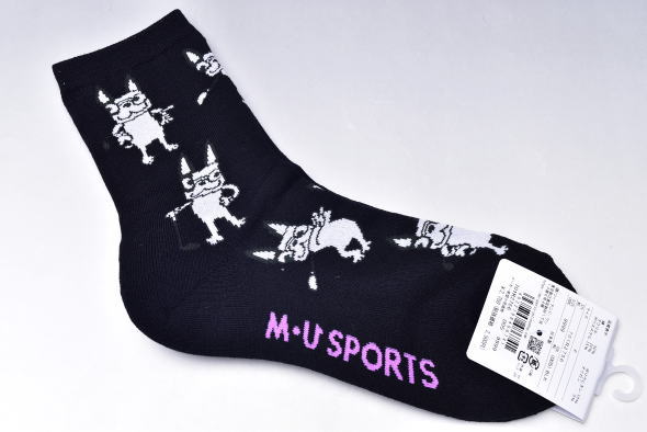 MUスポーツ M・U SPORTS ゴルフ 2025春夏新作 レディース ソックス ソックス