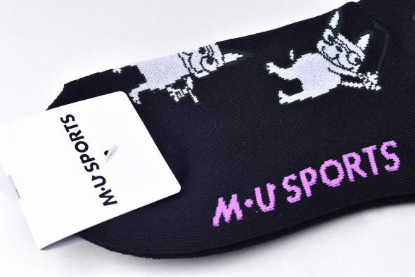 MUスポーツ M・U SPORTS ゴルフ 2025春夏新作 レディース ソックス ソックス