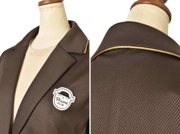 40％OFFセール！ピッコーネ クラブ PICONE CLUB ゴルフ 2025秋冬新作 レディース ダンボールニットジャケット 服 ゴルフウェア アウトレット_5