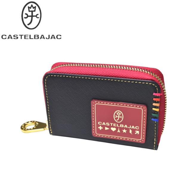 カステルバジャック CASTELBAJAC イケテイ ソート小物 クリスマス限定色 ラウンドファスナー小銭入れ
