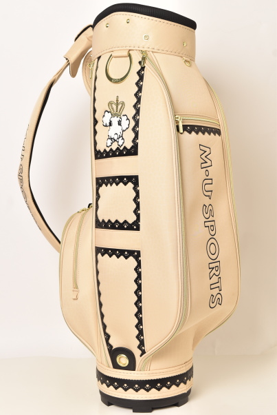 M・U SPORTS・キャディバッグレディース！ M・U SPORTS 2024年 秋冬新作 MU MUスポーツ ゴルフバッグ