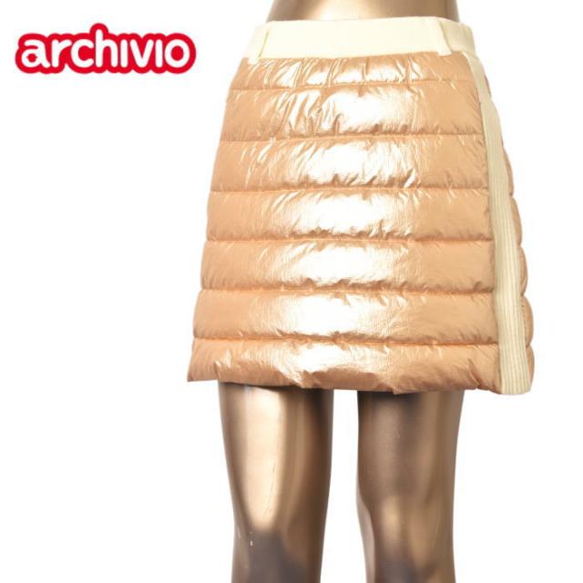 ★新品未着用★ archivio アルチビオ スカート 中綿 ダウン archivio アルチビオ ゴルフ 2025秋冬新作 レディース 中綿