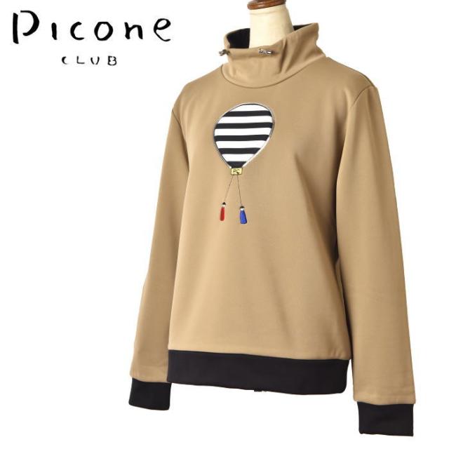 30％OFFセール！ピッコーネ クラブ PICONE CLUB ゴルフ 2024秋冬新作 レディース 裏起毛ハイネックプルオーバー モックネック 服 ゴルフウェアの通販は