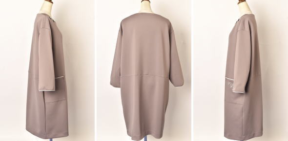 50％OFFセール！ スタジオ ピッコーネ STUDIO PICONE ROMA 2024秋冬新作 レディース 七分袖ワンピース アウトレット 50％OFFセール！ スタジオ ピッコーネ STUDIO PICONE ROMA 2024秋冬