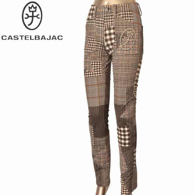 カステルバジャック CASTELBAJAC 2024秋冬新作 レディース 裏起毛レギンスパンツ 服