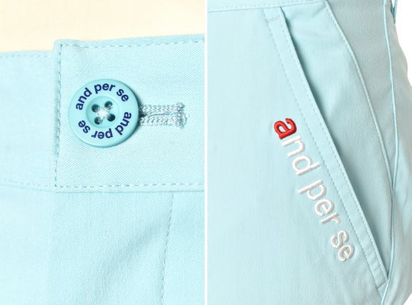 アンパスィ and per se ゴルフ 2025春夏新作 メンズ パンツ 服