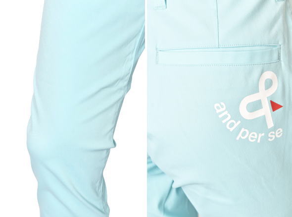 アンパスィandperse2025春夏新作 アンパスィ and per se ゴルフ 2025春夏新作 メンズ パンツ 服