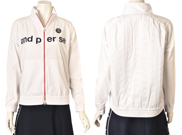 アンパスィ and per se ゴルフ 2025秋冬新作 レディース ジップアップ