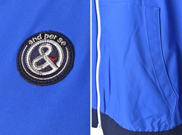 アンパスィ and per se ゴルフ 2025秋冬新作 レディース ジップアップ