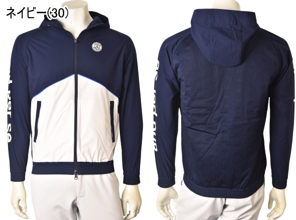 and per se ネイビー ジップアップジャケット and per se ネイビー ジップアップジャケット ロゴ入りメンズ ゴルフ