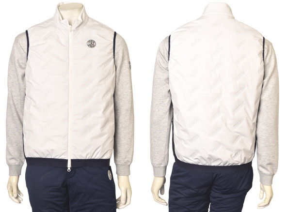 アンパスィ and per se ゴルフ 2025秋冬新作 メンズ 中綿ジップアップ