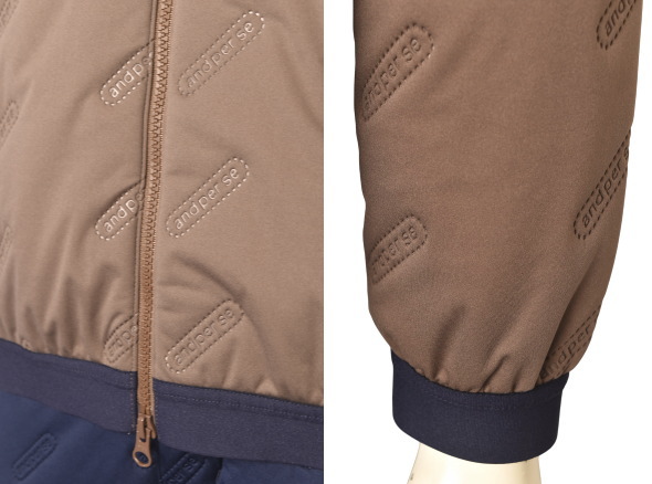 アンパスィ and per se ゴルフ 2025秋冬新作 メンズ 中綿ジップアップ