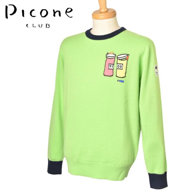 30％OFFセール！ピッコーネ クラブ PICONE CLUB ゴルフ 2024秋冬新作 メンズ カシミヤ ニットプルオーバー 服 ゴルフウェアの通販は