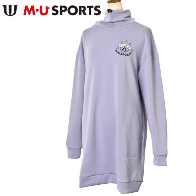 40％OFFセール！MUスポーツ M・U SPORTS ゴルフ 2024秋冬新作 レディース ハイネックワンピース 服 ゴルフウェアの通販は