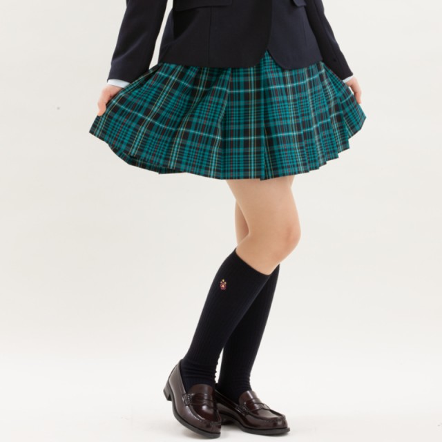 ポイント倍 ロコネイル スカート グリーン チェック Roconailsの通販はau Pay マーケット 学生服 制服のニシキ通販