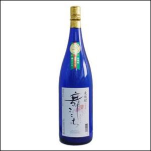 舞ここち ブルーボトル 25度 1.8L 1800ml 瓶 1ケース（6本入り） 麦焼酎 光武酒造場 【地域限定 送料無料】