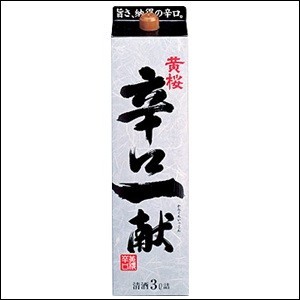 黄桜 辛口一献 3000ml 3L パック 1ケース（4本入り） 清酒 黄桜酒造 【地域限定 送料無料】