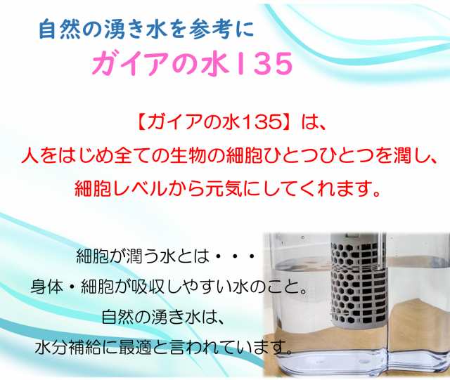 商舗 ガイアの水135 浄水器本体 蛇口直結式浄水器