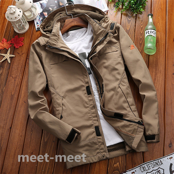 ミリタリージャケット メンズ マウンテンパーカー 春 アウター カジュアル ジャケット フード付き ジャーパー ブルゾン 大きいサイズ 無の通販はau Pay マーケット Meet Meet
