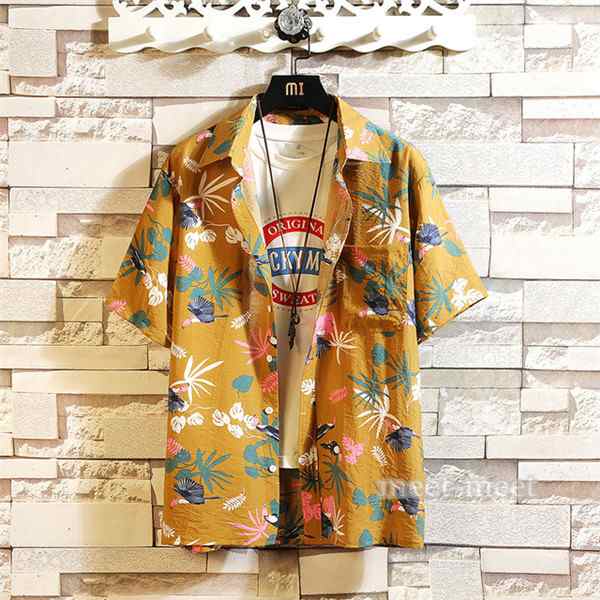 アロハシャツ メンズ 半袖 花柄シャツ カジュアルシャツ ハワイシャツ ビーチシャツ 夏物 トップス 総柄 半袖シャツ アウター 開襟シャツ｜au  PAY マーケット