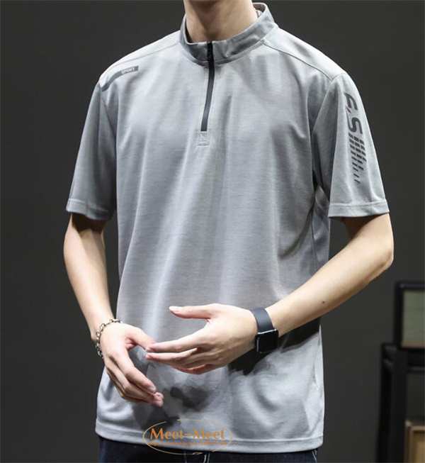 Tシャツ メンズ 冷感 トップス ゴルフウェア ストレッチ 半袖Tシャツ カジュアル ゆったり ハーフジップ ポロシャツ UVカット 吸汗 速の通販はau PAY マーケット meet-meet au PAY マーケット-通販サイト Tシャツ 速乾 通気性 半袖 レディース ストレッチ 立ち襟 夏 スタンドカラー ハーフジッパー ゴルフウエア 配色 バイカラー 伸縮 普段着ポロ カジュアル 大きいサイズ 30代 40代 50代 大人 薄手