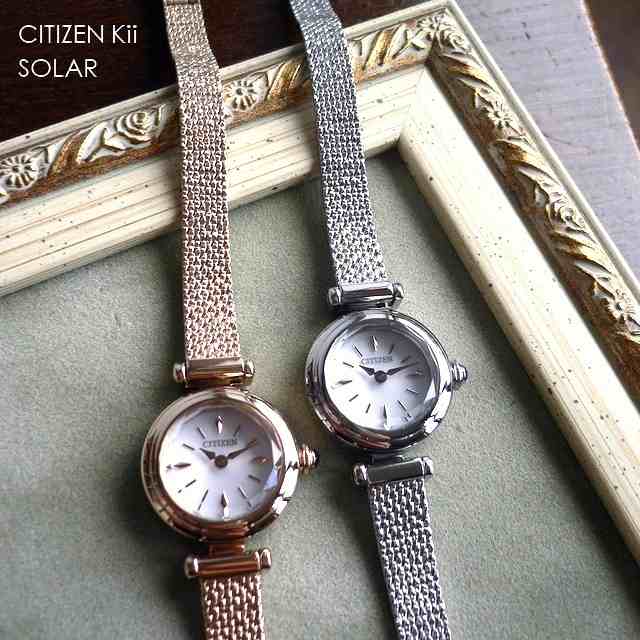 ノベルティ CITIZEN シチズン Kii キー メッシュバンド ソーラー ...